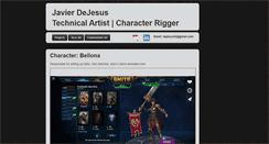 Desktop Screenshot of dejesus3d.com
